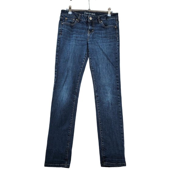 Aeropostale Jeans Women's Bayla Medium Wash Straight Leg Blue 8 - Picture 3 of 11